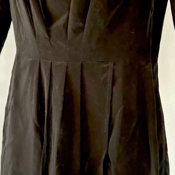 Mango Black Dress, sz 2 pleated - Picture 2 of 5
